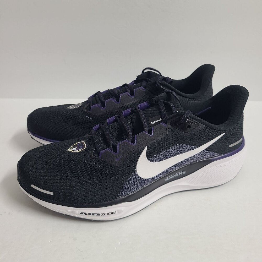 NEW Nike Air Zoom Pegasus 41 Baltimore Ravens Running Shoes FZ5094-001 Size 10
